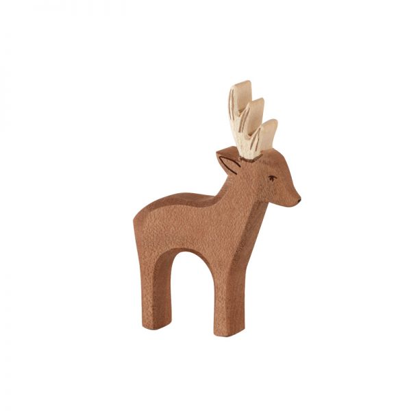 Figura legno papà capriolo - Ostheimer