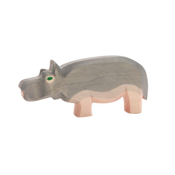 Figura legno Ippopotamo - Ostheimer