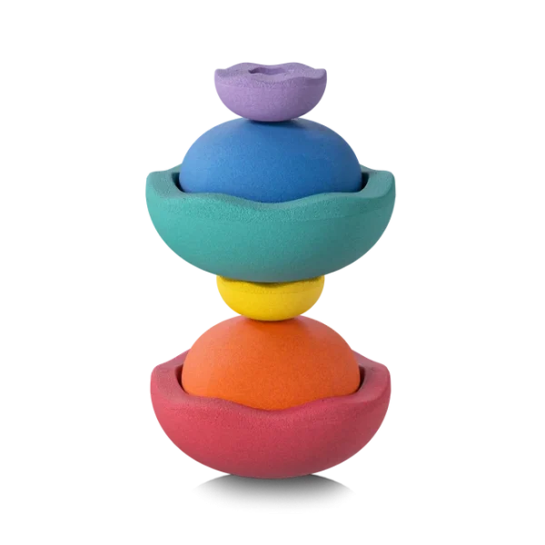 Set ciotole Inside rainbow classic Stapelstein