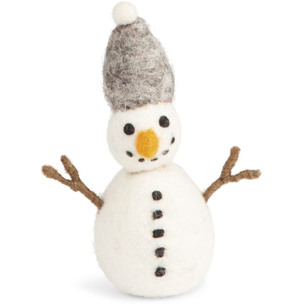 Figura in feltro Pupazzo di neve GRY & SIF