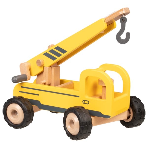 Automezzo gru mobile giallo Goki