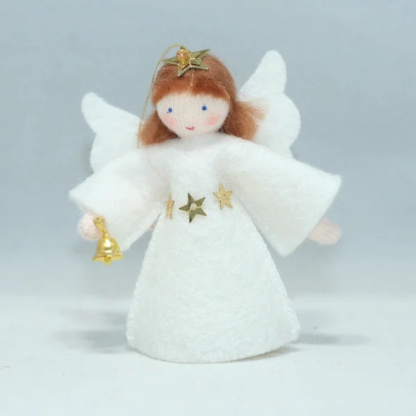Figura Waldorf Fata da appendere Angelo 4 Ambro-dolls