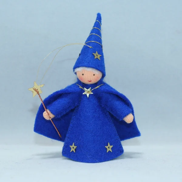 Figura Waldorf Mago da appendere Ambro-dolls