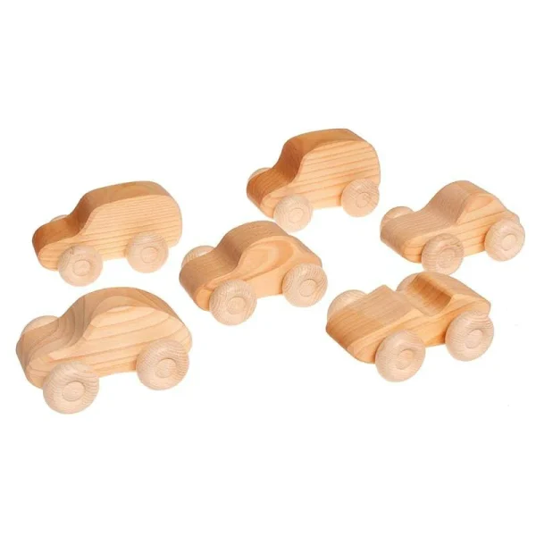 Set 6 macchine di legno - Legno Grimm's