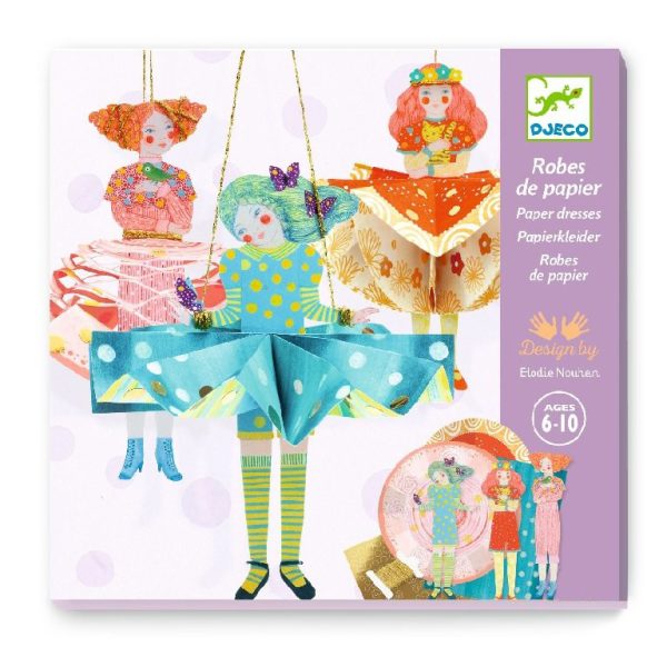 Set artistico Paper dresses Djeco