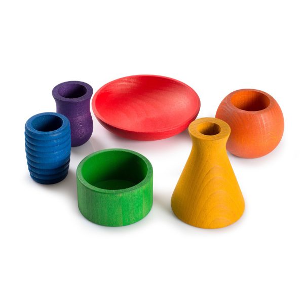 Set ciotoline arcobaleno POTS
