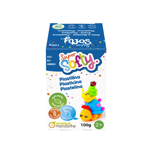 Super softy plastilina vegetale 100 gr BLU Avenue Mandarine