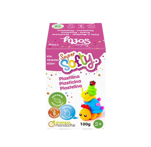 Super softy plastilina vegetale 100 gr ROSA Avenue Mandarine