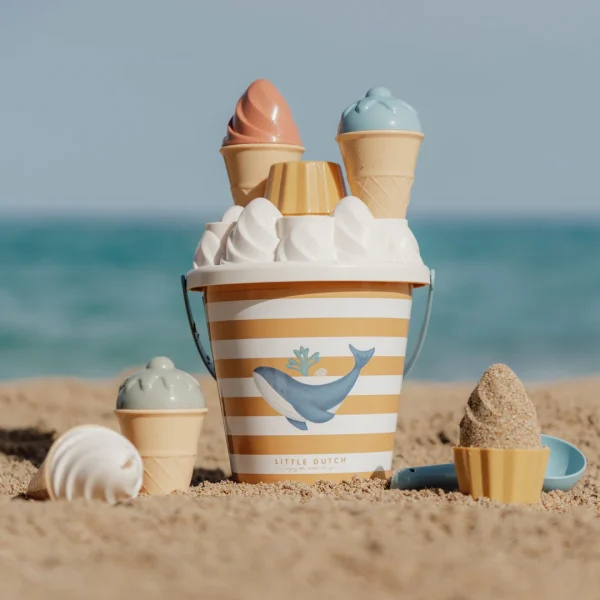 Set spiaggia crea gelati e cupcake blue Little Dutch