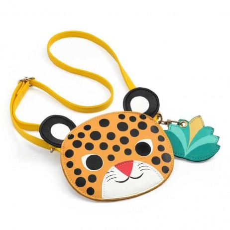 Borsetta tracolla bambini Animal bag Cheetah Djeco