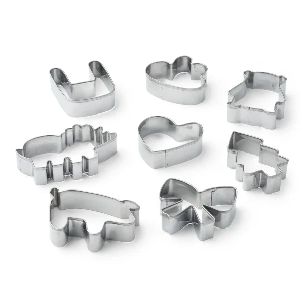 Set otto formine in acciaio Trille LIEWOOD