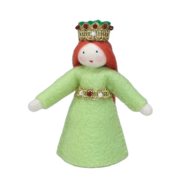 Figura Waldorf Principessa verde Ambro-dolls