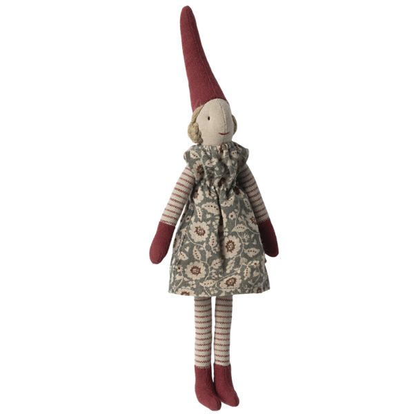 Pupazzo folletto arrampicatore 26 cm Pixi ragazza 1 Maileg